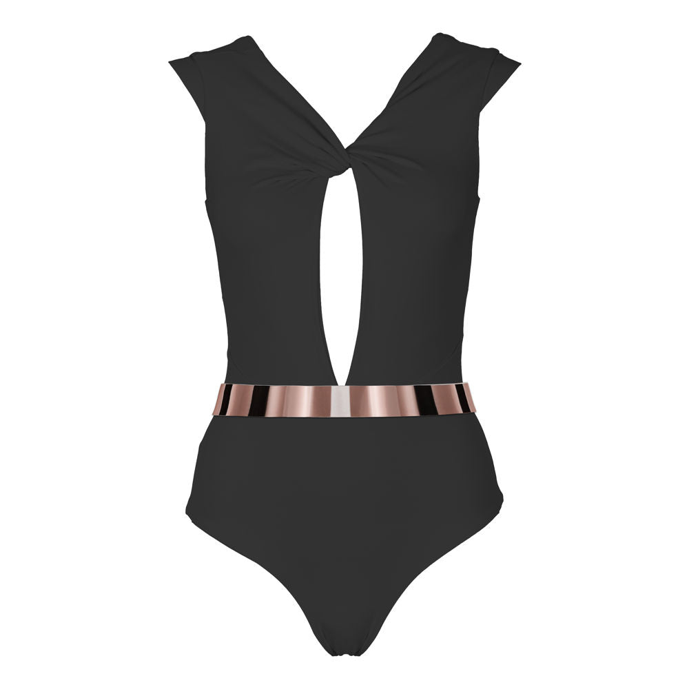 COTE D'AZUR Badeanzug *STUDIO EDITION ROSÉGOLD/ BLACK METALLIC - BLACK COTE D'AZUR Badeanzug *STUDIO EDITION ROSÉGOLD/ BLACK METALLIC - BLACK