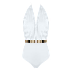 ST. TROPEZ Swimsuit - STUDIO EDITION GOLD/ SILVER/ ROSÈGOLD - White