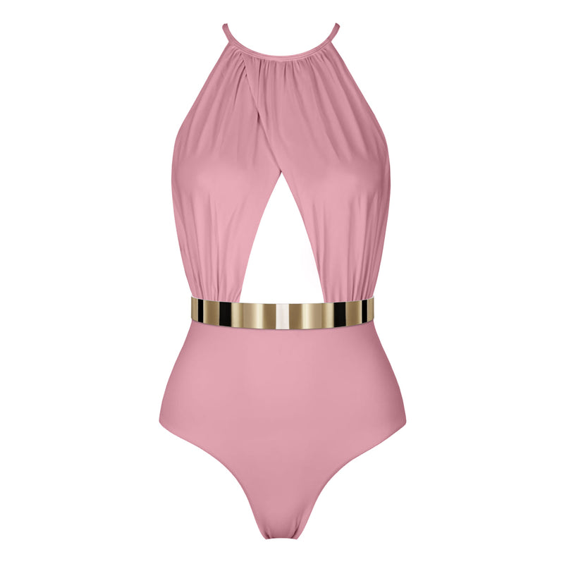 BARBADOS Badeanzug - STUDIO EDITION GOLD/ SILBER - BLUSH