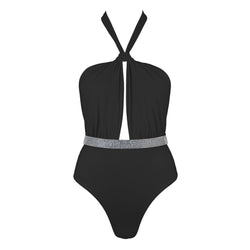 MOOREA Badeanzug LUXUS EDITION - SCHWARZ