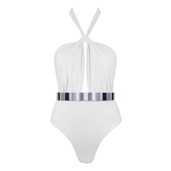 MOOREA Badeanzug LUXURY EDITION - WEISS