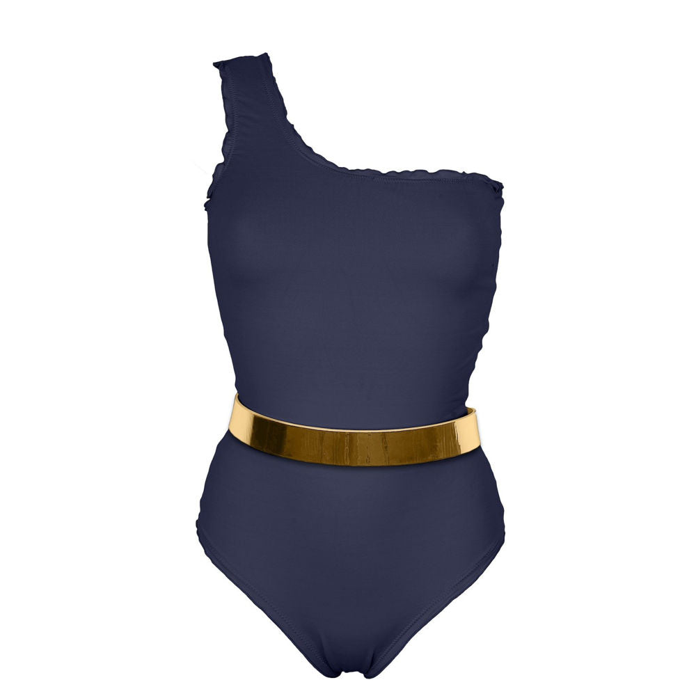 The PORTO CERVO *STUDIO EDITION GOLD/ SILVER - Reversible - BLACK / AZUL DARK BLUE The PORTO CERVO *STUDIO EDITION GOLD/ SILVER - Reversible - BLACK / AZUL DARK BLUE