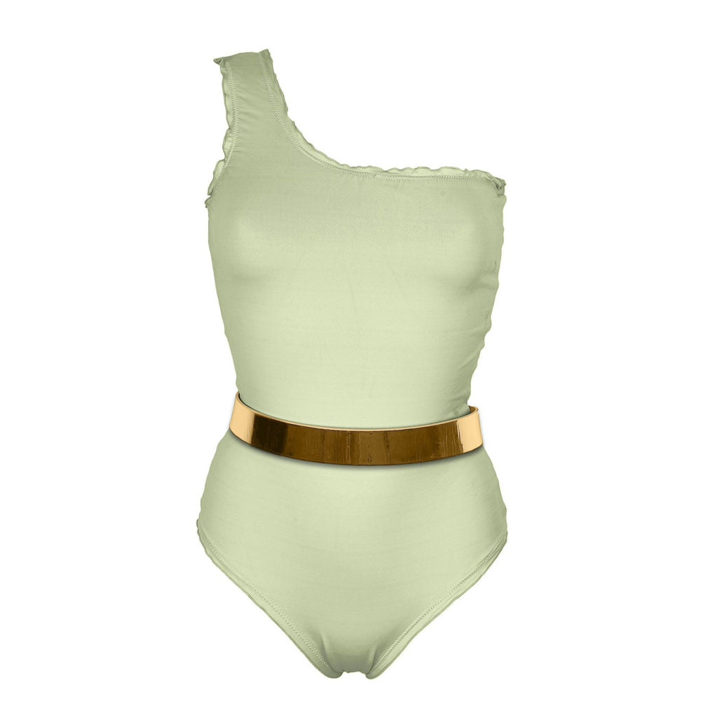 The PORTO CERVO *STUDIO EDITION GOLD/ SILVER - Reversible -ECRU/ JUTA GREEN The PORTO CERVO *STUDIO EDITION GOLD/ SILVER - Reversible -ECRU/ JUTA GREEN