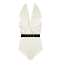 ST. TROPEZ II SWIMSUIT - STUDIO EDITION ROSÉGOLD/ BLACK METALLIC - ECRU