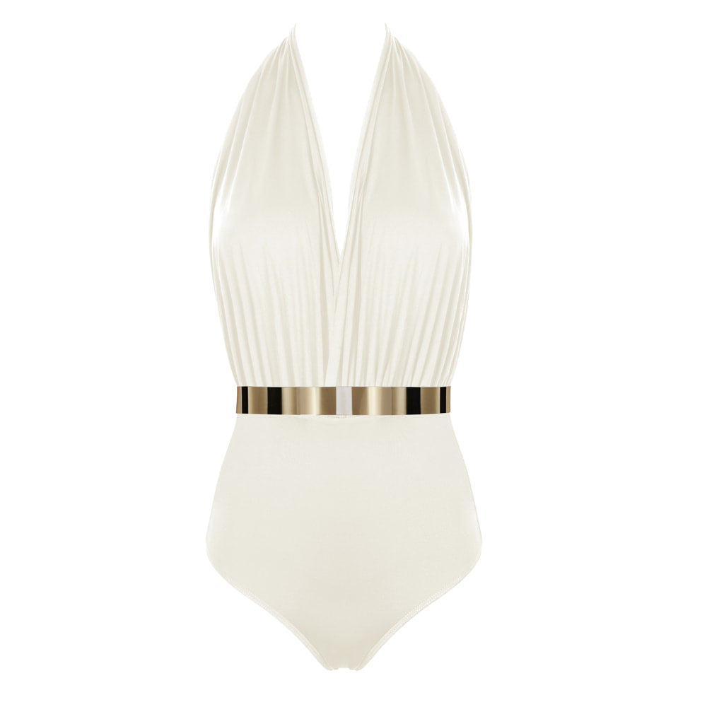 ST. TROPEZ II SWIMSUIT *STUDIO EDITION GOLD  ECRU ST. TROPEZ II SWIMSUIT *STUDIO EDITION GOLD  ECRU