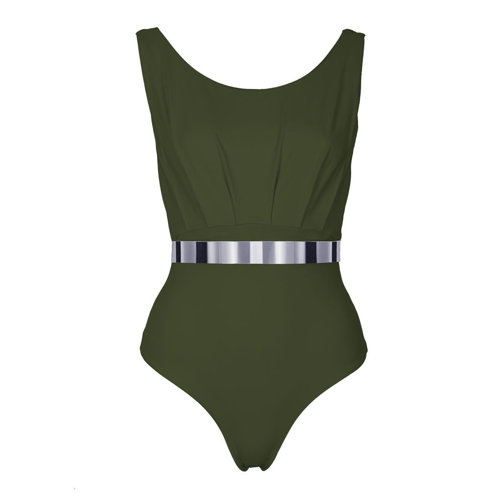 VENICE Swimsuit  *STUDIO EDITION GOLD/ SILVER - ALCAPARRA GREEN VENICE Swimsuit  *STUDIO EDITION GOLD/ SILVER - ALCAPARRA GREEN