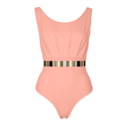 VENICE Swimsuit  *STUDIO EDITION GOLD/ SILVER - APRICOT