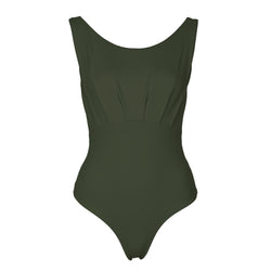 VENICE Swimsuit  *STUDIO EDITION GOLD/ SILVER - ALCAPARRA GREEN