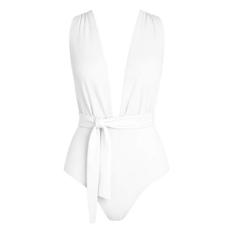MALDIVES Badeanzug 4in1 - WEISS