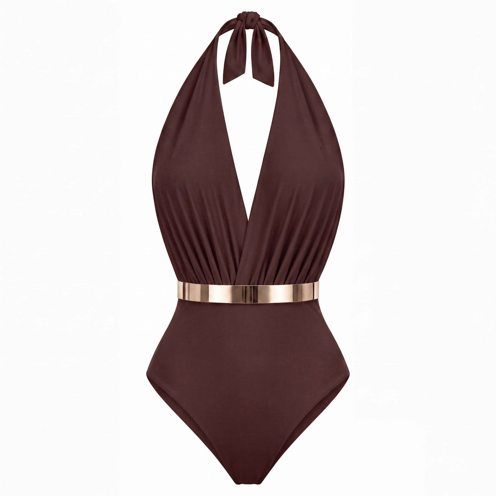 ST. TROPEZ Swimsuit - Café Noir