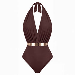 ST. TROPEZ Swimsuit - Café Noir