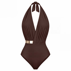 ST. TROPEZ Swimsuit - Café Noir