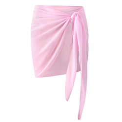 AMAZONA Pareo SHORT - ROSÉ