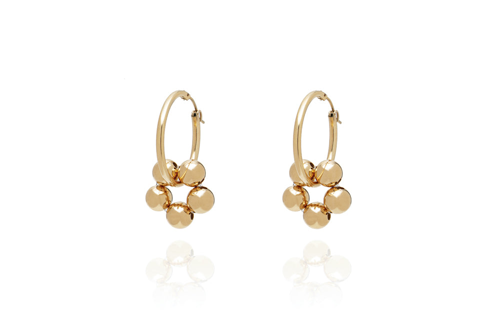 ABSOLUT AZALEA Earring - Gold / Roségold