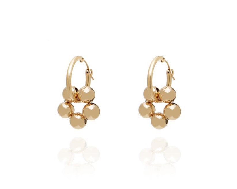 ABSOLUT AZALEA Earring - Gold / Roségold