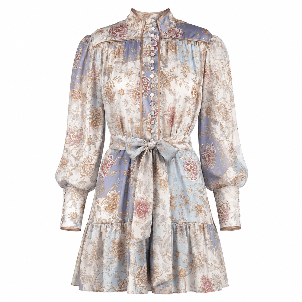 I LOVE BUTTONS DRESS - Ethno