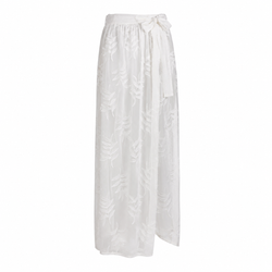 Long LEAF Pareo - White