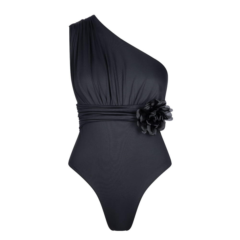 MONACO FLEUR COUTURE CORAL black