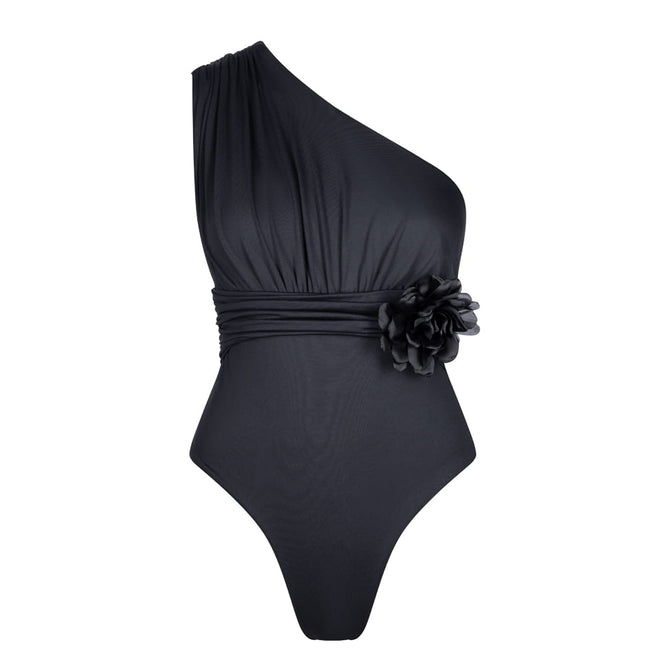 MONACO FLEUR COUTURE CORAL black