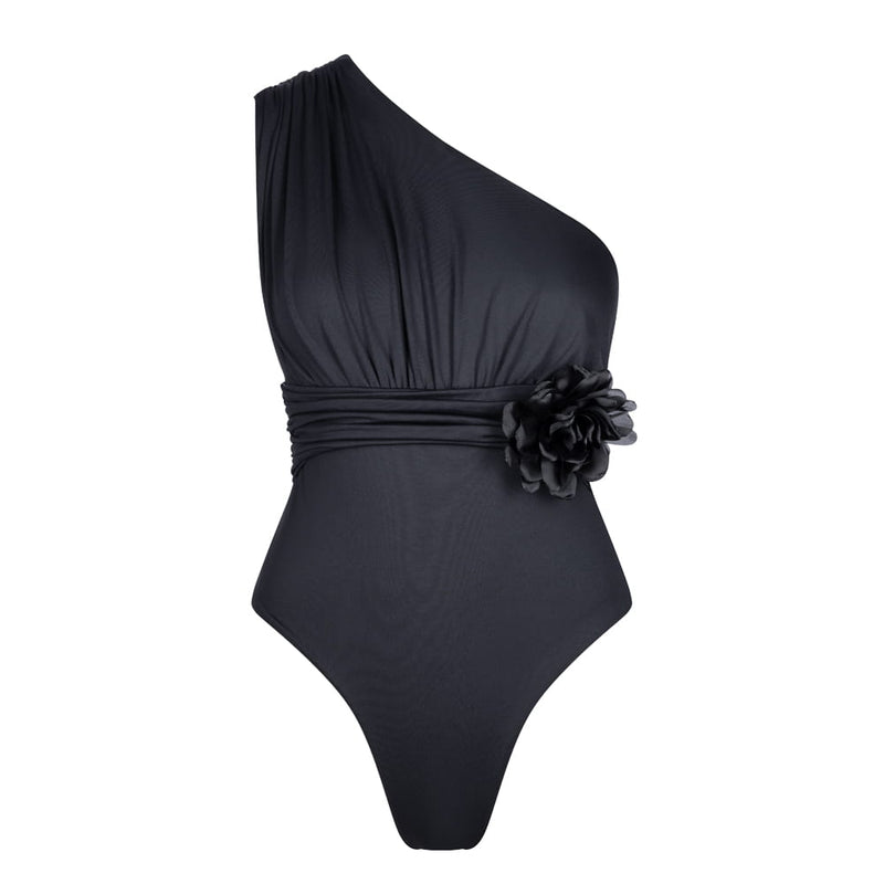 MONACO FLEUR COUTURE CORAL black