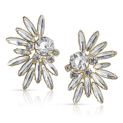 Majestic Oversize Earrings Gold