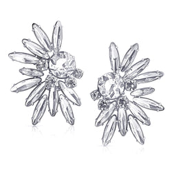 Majestic Oversize Earrings Silber