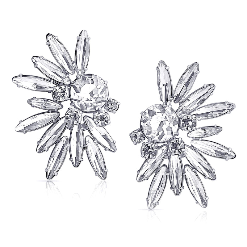 Majestic Oversize Earrings Silber
