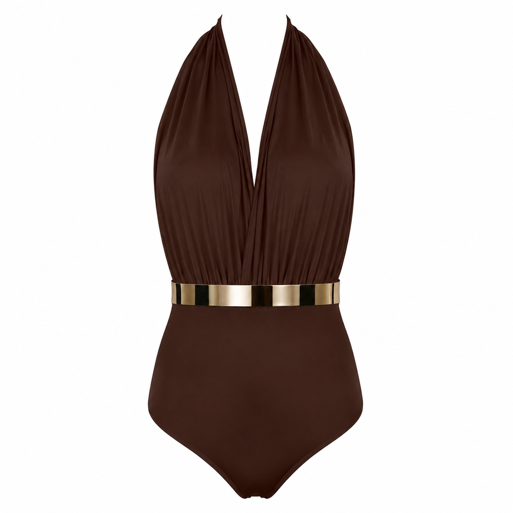 ST. TROPEZ Swimsuit - Café Noir