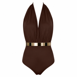 ST. TROPEZ Swimsuit - Café Noir