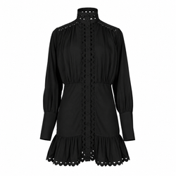 SHORT WAVE Dress - Black