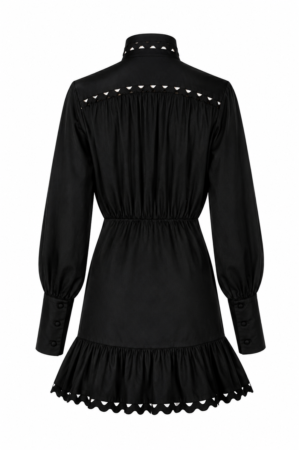 SHORT WAVE Dress - Black