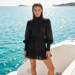 SHORT EVENING Kleid - Schwarz