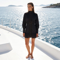 SHORT WAVE Dress - Black