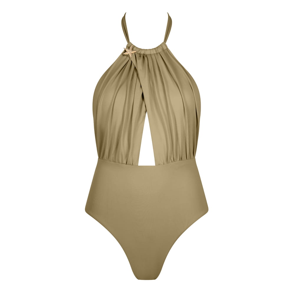 CURACAO Swimsuit Seastar - Olive *Limited
