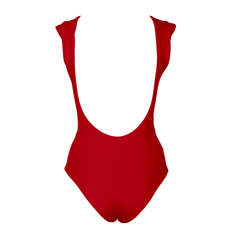 NEW: COTE D'AZUR  Swimsuit - Coral Red