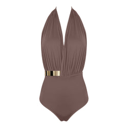 NEW: ST. TROPEZ Swimsuit - Café Noir