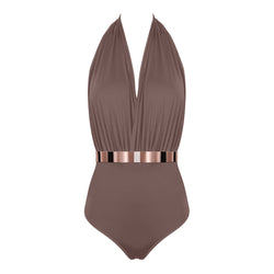NEW: ST. TROPEZ Swimsuit - Café Noir