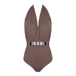 NEW: ST. TROPEZ Swimsuit - Café Noir
