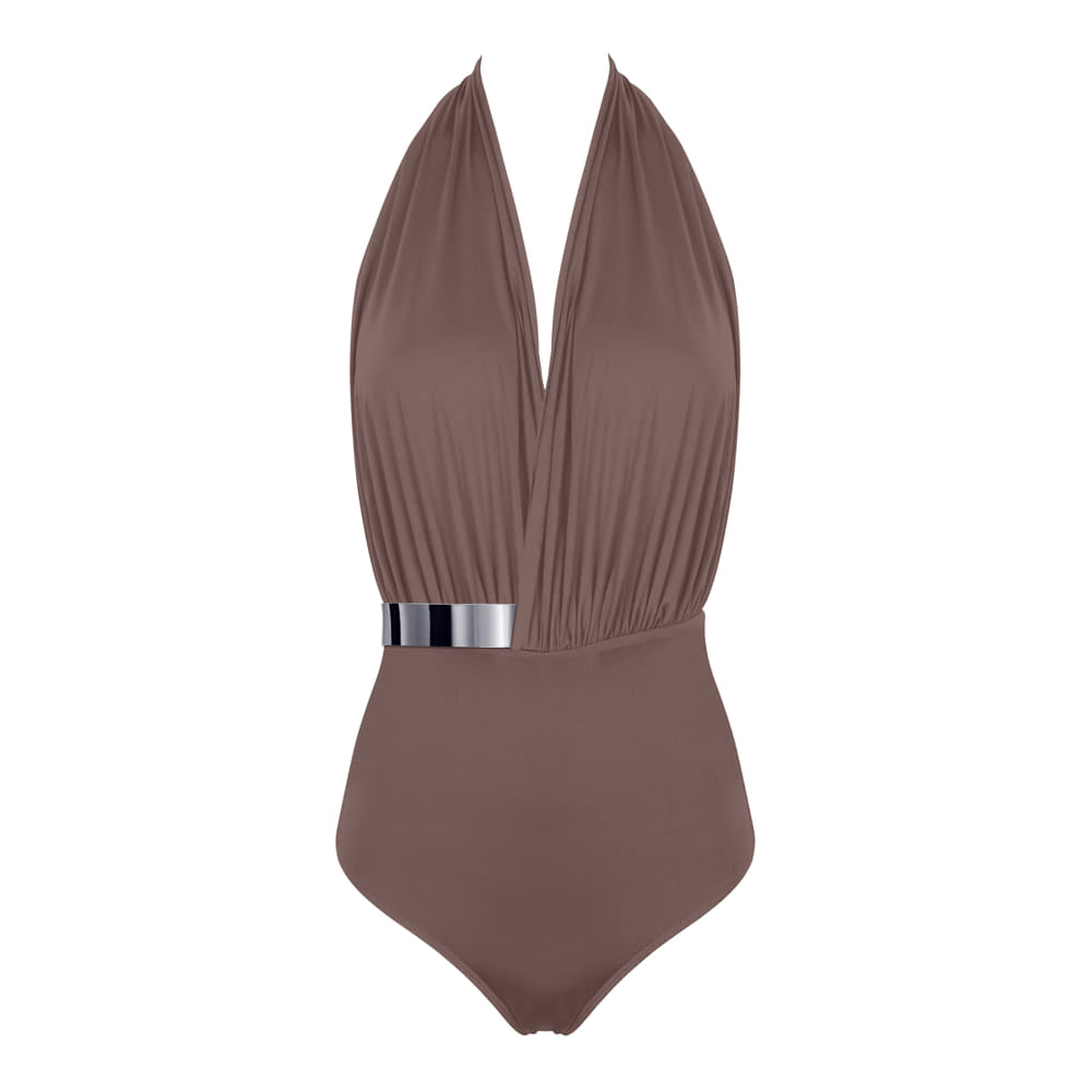 NEW: ST. TROPEZ Swimsuit - Café Noir