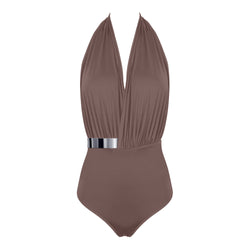 NEW: ST. TROPEZ Swimsuit - Café Noir