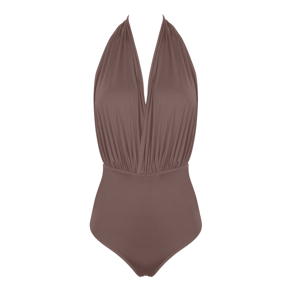 NEW: ST. TROPEZ Swimsuit - Café Noir