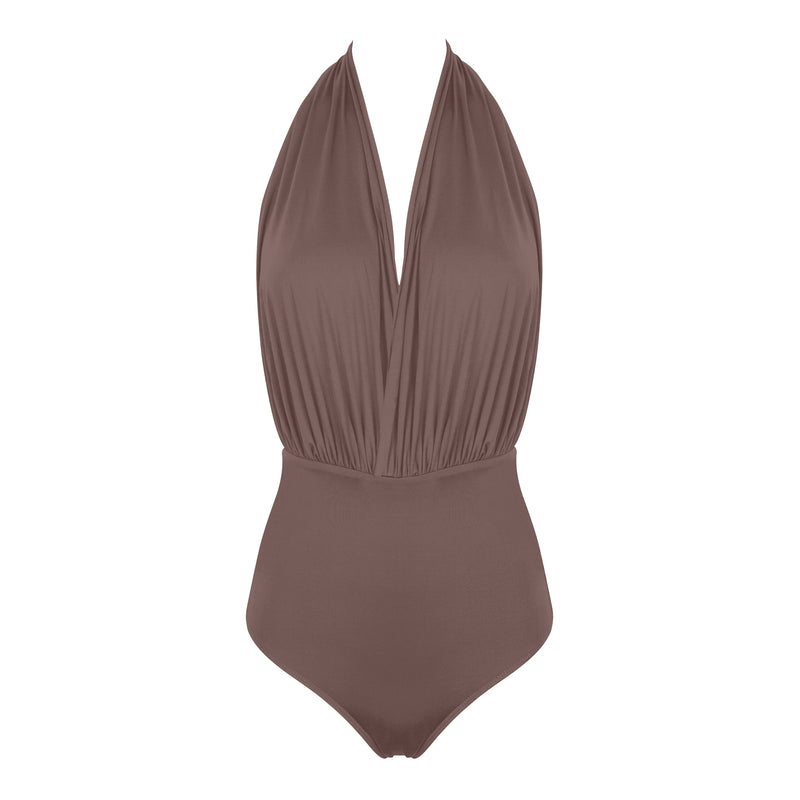 NEW: ST. TROPEZ Swimsuit - Café Noir