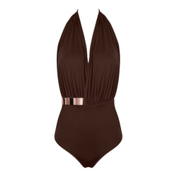 NEW: ST. TROPEZ Swimsuit - Café Noir