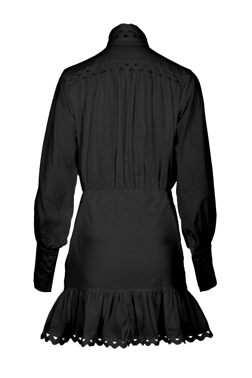 SHORT WAVE Dress - Black