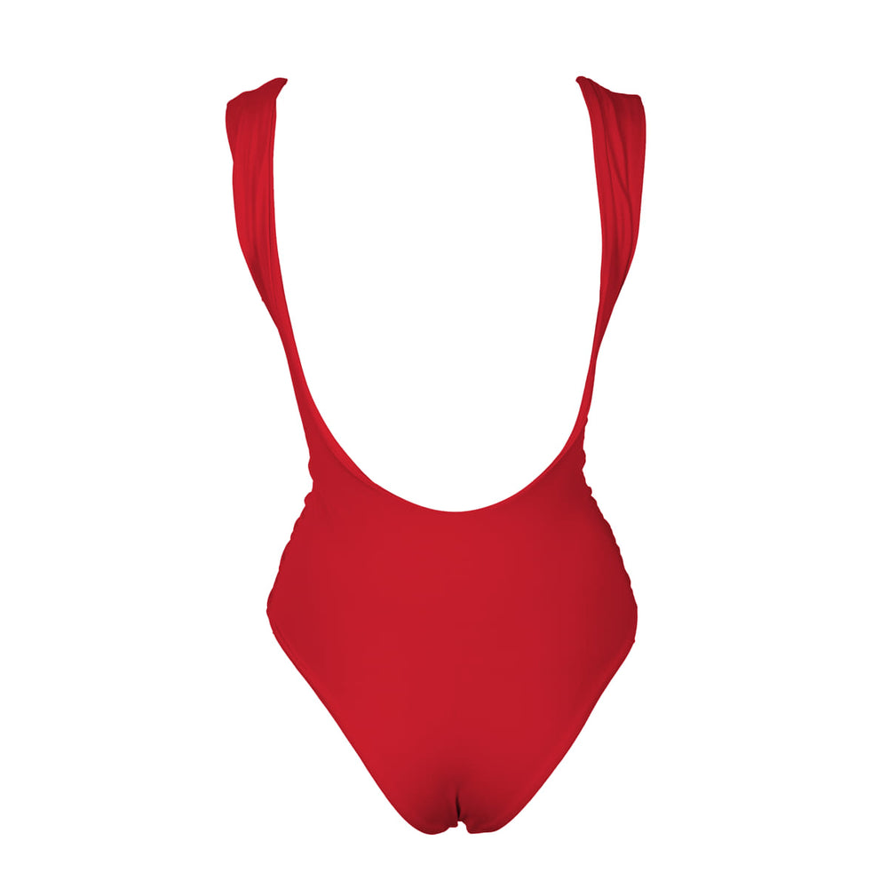 MIAMI Swimsuit - CORAL RED