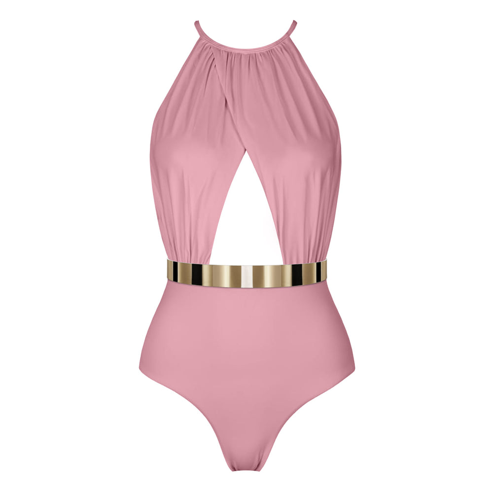 The BARBADOS Swimsuit - STUDIO EDITION GOLD/ SILVER - BLUSH