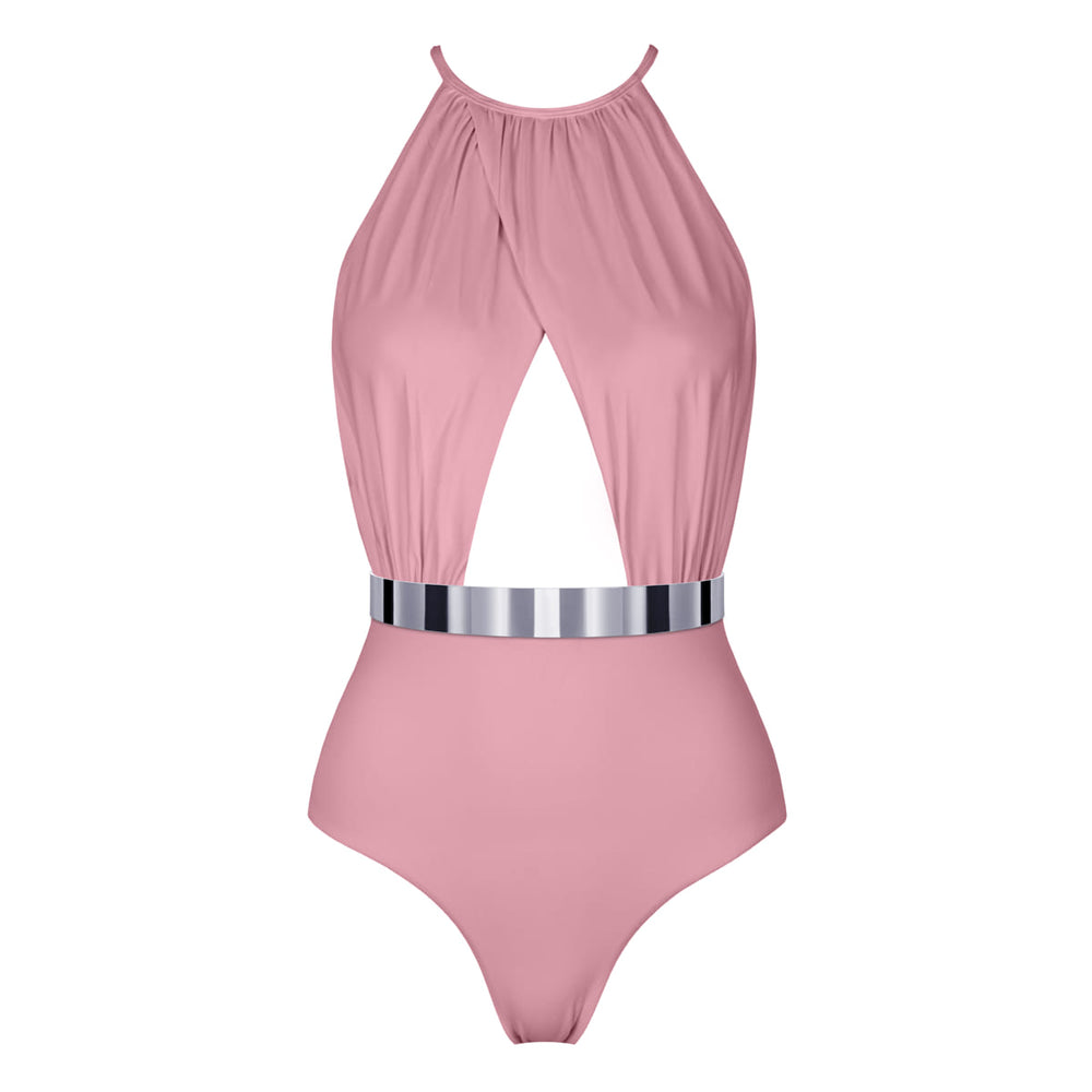 The BARBADOS Swimsuit - STUDIO EDITION GOLD/ SILVER - BLUSH