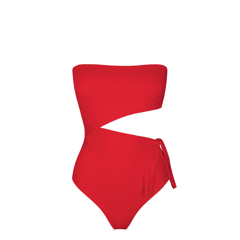 PALERMO Swimsuit - CORAL RED