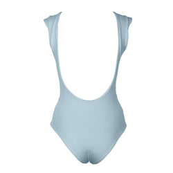 COTE D'AZUR Swimsuit  *LUXURY EDITION GOLD/ SILVER - LIGHT BLUE
