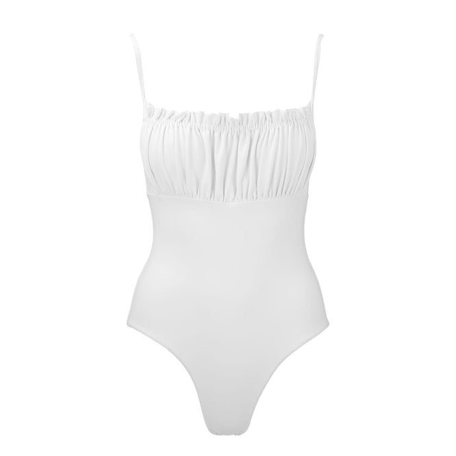 FELICITÈ SWIMSUIT - WHITE  *PRE ORDER (SHIPPING MAY'23)
